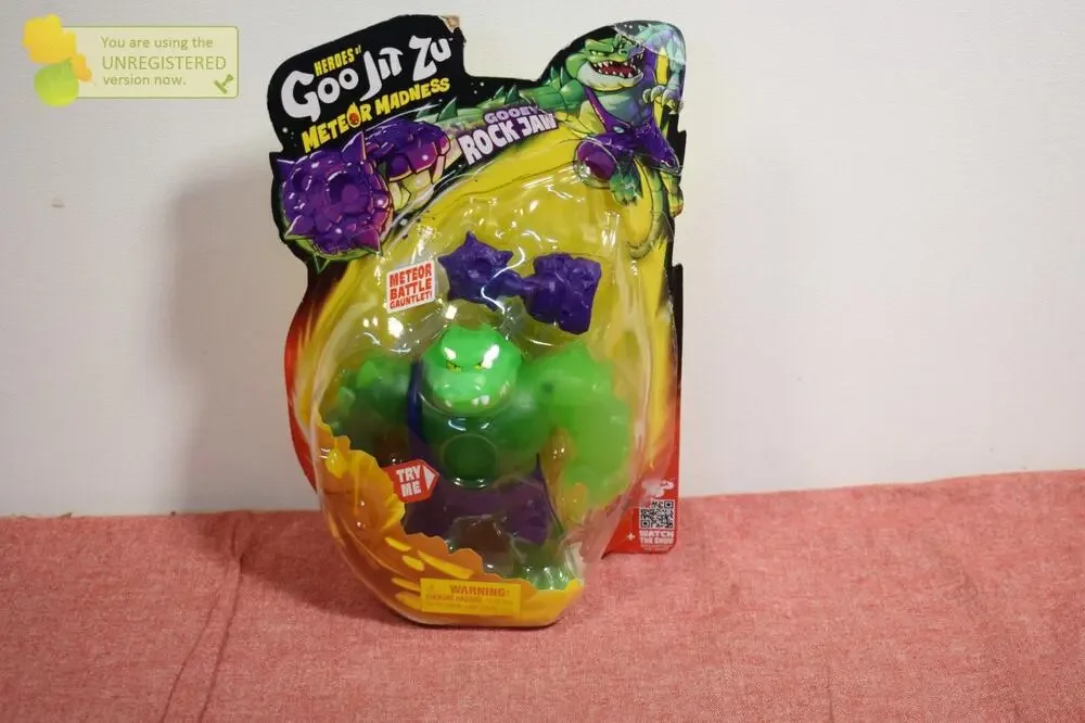 Goo Jit Zu Meteor Madness Hero Rock Jaw Action Figure